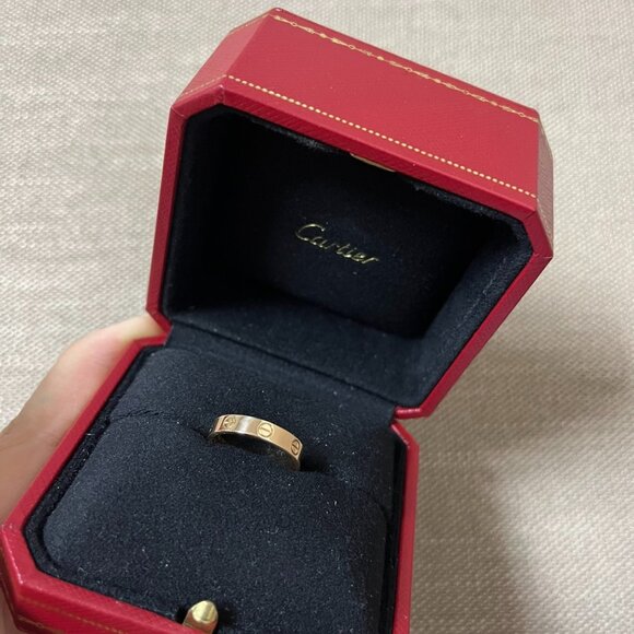 Authentic Cartier ring, rose gold, size: 7 - Picture 4 of 7
